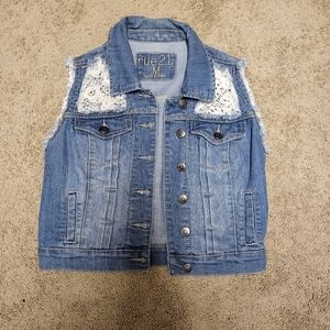 Jean Jacket Vest